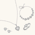 Heart Symphony Moissanite Set - obscura