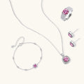 Blush Dreams Moissanite Set - obscura
