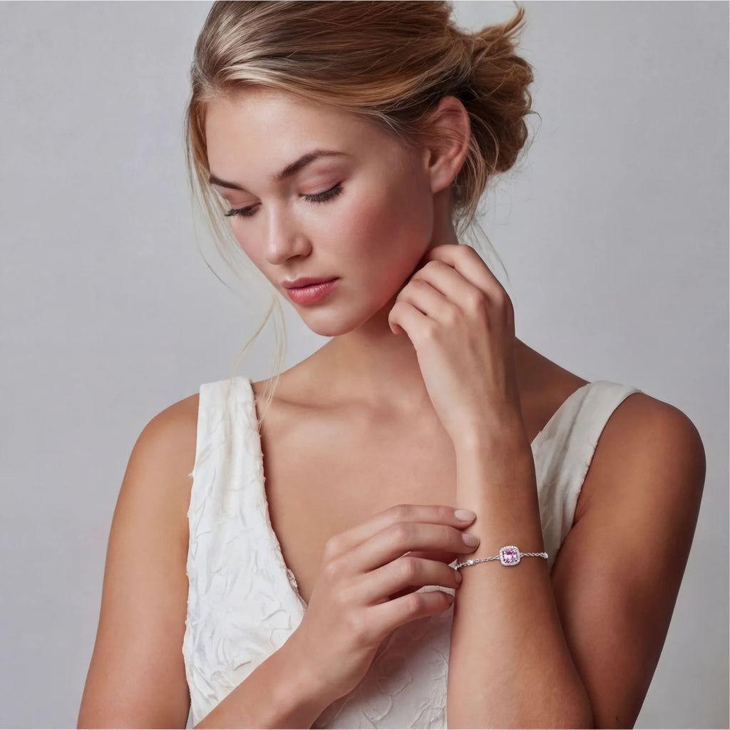 Blush Dreams Moissanite Set - obscura