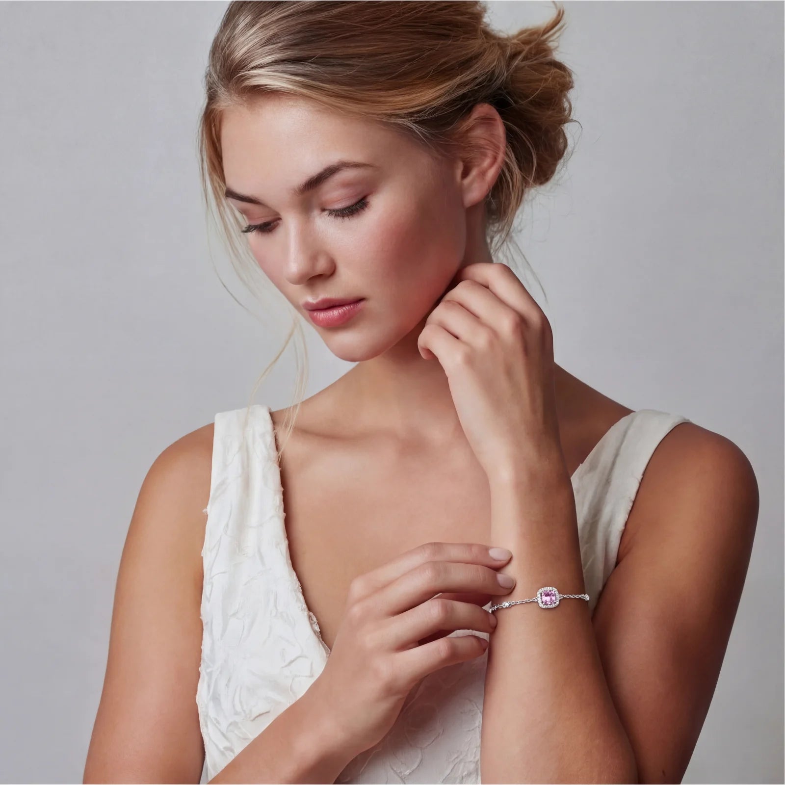 Blush Dreams Moissanite Set - obscura